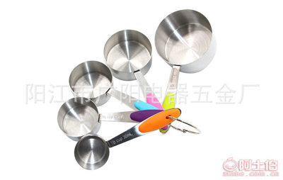 【自主品牌430不銹鋼手柄量杯量勺廚房用品烘焙廚房小工具批發出口德國】陽江市廣陽電器五金廠 - 產品庫